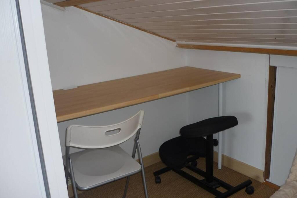 T1 Bis Duplex A 2 Pas De La Plage A Larmor-Plage Lägenhet Exteriör bild
