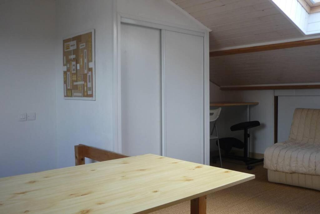 T1 Bis Duplex A 2 Pas De La Plage A Larmor-Plage Lägenhet Exteriör bild