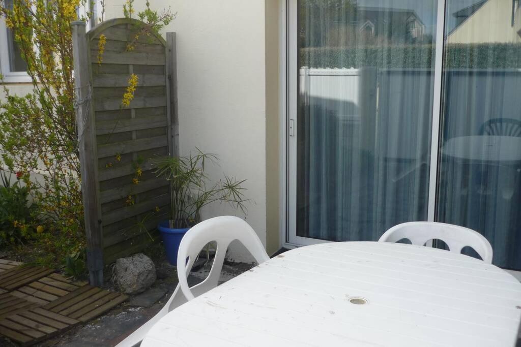 T1 Bis Duplex A 2 Pas De La Plage A Larmor-Plage Lägenhet Exteriör bild